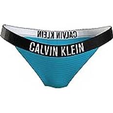 Damen Unterhosen reduziert Calvin Klein Swimwear Bikini-Unterteil KW0KW02019 Blau