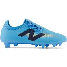 New Balance Football Shoes Children's Shoes New Balance Kids Furon Dispatch FG V7 Little Kid/Big Kid Team Sky Blue/Mango Boy's Shoes Blue Little Kid