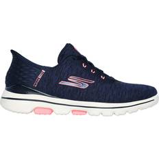 Golfschuhe Skechers GO GOLF Walk SlipIns Women's Golf Shoe, Navy/Pink, Spikeless