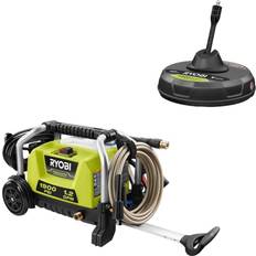 Ryobi Pressure & Power Washers Ryobi 1900 PSI 1.2 GPM Cold Water Wheeled Electric Pressure Washer with 12 in. Surface Cleaner
