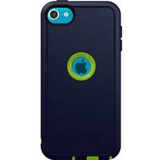 Mobile Phone Accessories OtterBox Defender Case for Apple iPod Touch 6th and 7th gen Retail Packaging Punk Glow Green/Admiral Blue
