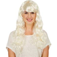 Blond Perücken Dressforfun Womenâs Wig Long White Blonde white