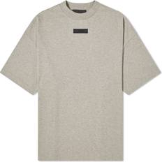 Men T-shirts & Tank Tops Fear of God Essentials Crewneck T-shirt - Dark Heather/Oatmeal