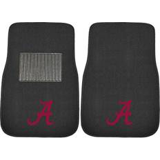 Car Care & Vehicle Accessories Licensing Solutions Officially Licensed NCAA Alabama Crimson Tide Embroidered Car Mat Set