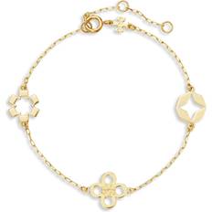 Tory Burch Kira Clover Bracelet - Gold