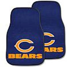 Car Care & Vehicle Accessories Fanmats Shop NFL Chicago Bears 2-piece Carpet Car Set