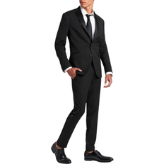 Slim fit suit for men Kenneth Cole Ready Flex Slim Fit Tuxedo Suit - Black
