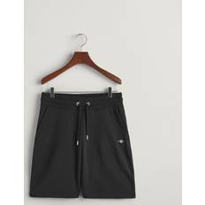 Gant Herren Hosen & Shorts Gant Men Shield Sweat Shorts Black