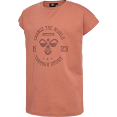 Hummel Girl's Malin S/S T-shirt - Chutney (219890-8073)