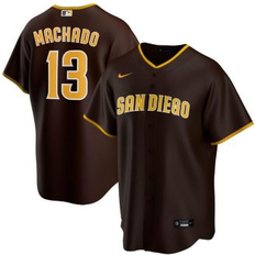 Game Jerseys Nike Men's Manny Machado Brown San Diego Padres Alternate Replica Player Jersey Brown