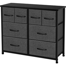 AZL1 Life Concept AZ200009 Grey Chest of Drawer 31.5x26.4"