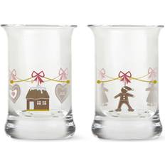 Holmegaard Christmas Snapsglass 3cl 2st