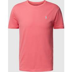 Polo Ralph Lauren Red T-shirts Polo Ralph Lauren Mens Red Brand-embroidered Short-sleeve Cotton-jersey T-shirt