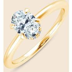 Ringe Daffodil Oval Ring Gelb 18k Gold