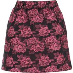 Florals Skirts Ganni Mini Skirt In Floral Jacquard