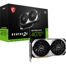 MSI GeForce RTX 4070 Ti Grafikkarten MSI GeForce RTX 4070 Ti VENTUS 2X OC HDMI 3 x DP 12GB