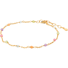 Pernille Corydon Rainbow Bracelet - Gold/Multicolour
