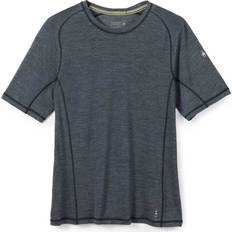 Men - Merino Wool T-shirts Smartwool Men's Active Ultralite Short Sleeve T-shirt - Charcoal Heather
