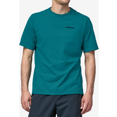 Patagonia Men - XL T-shirts Patagonia Men's P6 Logo Responsibili Tee - Belay Blue