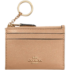 Coach Card Cases Coach Mini Skinny Id Case - Gold/Taupe