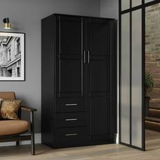 Black Clothing Storage Bed Bath & Beyond Palace Imports Inc. Palace Armoire