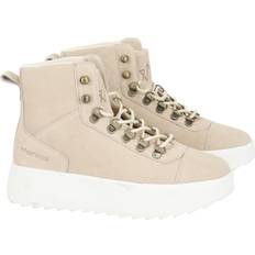 Beige - Dame Sko Twentyfour Mellow Fie Mid High Boot Beige