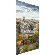 Klebefieber Nice day in Paris Multicolour Wanddeko 40x60cm