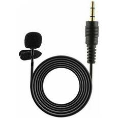 New iphone Lapel Lavalier Microphone Clip-on Mic Mini 3.5mm For Mobile PC new iPhone E5Y0