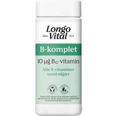 LongoVital Kosttilskudd LongoVital B-complete 10 µg vitamin B12 180 st