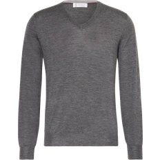 Brunello Cucinelli Cashmere Lithe Yarn Sweater - Dark Grey