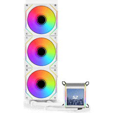 Lian Li CPU vannkjølere Lian Li Galahad II LCD INF 360 RGB White 3x120mm