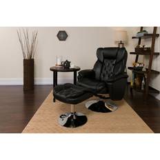 Emma + Oliver Transitional Multi-Position Recliner/Ottoman