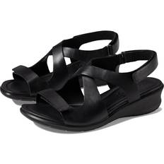 Ecco Damen Sandaletten ecco Damen Felicia Heeled San Sandal, Black