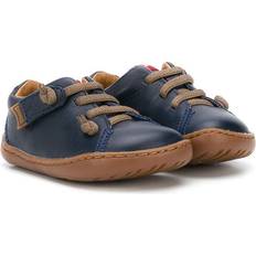 First Steps Camper Peu Sneakers for First walkers Blue, 6.5, Smooth leather