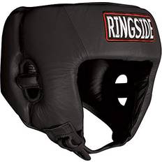 Martial Arts Protection Ringside Competition-Like Boxing Headgear without Cheeks, X-Large, Black