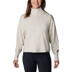 Gray - Turtleneck Sweaters - Women Columbia Women's Uphill Edge Turtleneck Top, Medium, Gray