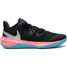 Shoes Nike Zoom Hyperspeed Court "South Beach" Black Metallic Silver