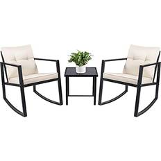 Patio Furniture Devoko 3 Rocking Bistro