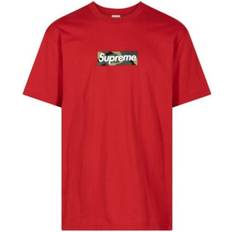 Red - Unisex Tops Supreme Box Logo FW 23 T-shirt - Red