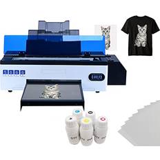 DTF L1800 Printer T-Shirt Printing Machine for Dark/Light T-Shirt Hoodies Garment Onesies Pants-DHL Shipping