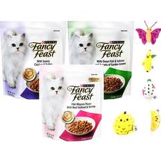 Feast Gourmet Dry Cat Food 3 Flavor