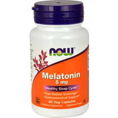 NOW Melatonin 5mg 60 Stk.