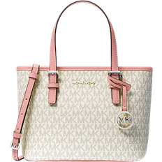 Michael Kors Jet Set Travel Extra-Small Logo Top-Zip Tote Bag - Primrose Multi