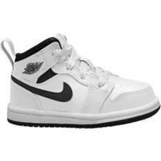 Nike Jordan 1 Mid TD - White/White/Black/Black