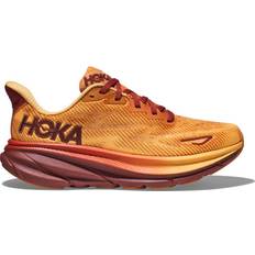 Brown - Men Running Shoes Hoka Clifton 9 M - Amber Haze/Sherbet