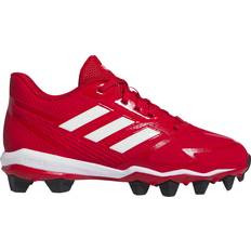 Adidas Baseball Shoes Children's Shoes adidas Kids' Icon Baseball Cleats, Boys' 5.5, Red/White
