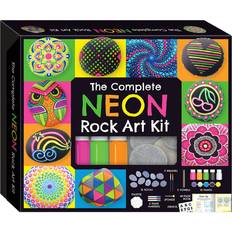 Crafts Hinkler DIY Rock Painting the Complete Neon Rock Art Kit MichaelsÂ Multicolor One Size