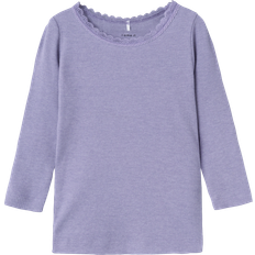 Name It Basic Top with Long Sleeves - Heirloom Lilac (13198042)