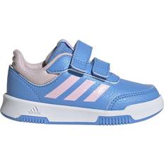 Laufschuhe Adidas Kid's Tensaur Hook And Loop Shoes - Blue Burst/Clear PinkCloud White