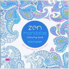 Malebøker på salg Megabilligt Zen Mandalas Coloring Book